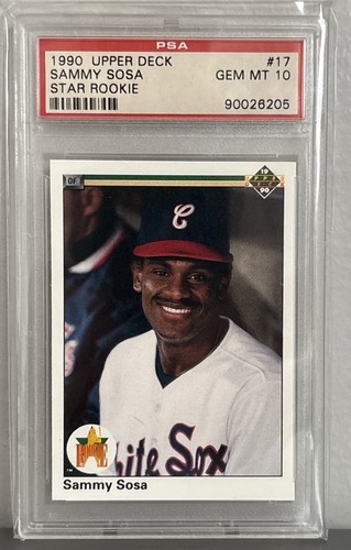 Psa sammy sosa 1990 - psa,