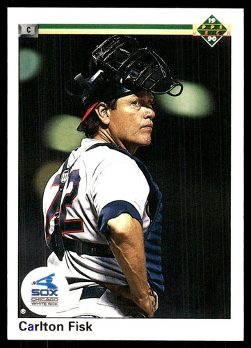Carlton fisk 1990 upper - fisk,