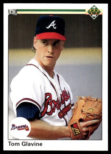 Tom glavine 1990 upper deck - tom,