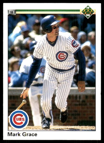 Mark grace 1990 upper deck - upper,