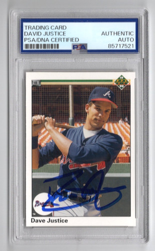 David justice 1990 upper deck - david,