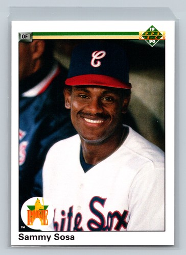 1990 upper deck sammy - deck, sosa